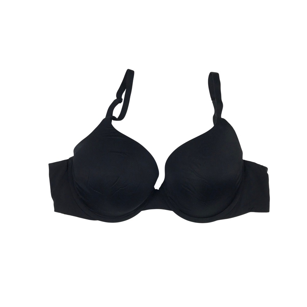 Victoria's Secret Black T-Shirt Push-Up Full Coverage Bra 36D 139777-QB4